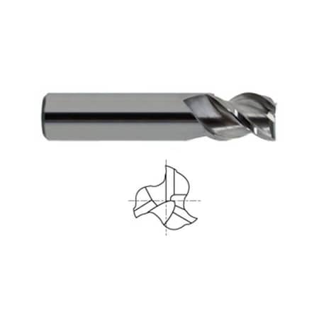 Yg-1 Tool 3 Flute Stub Length 45 Degree Helix Alu-Power 25588